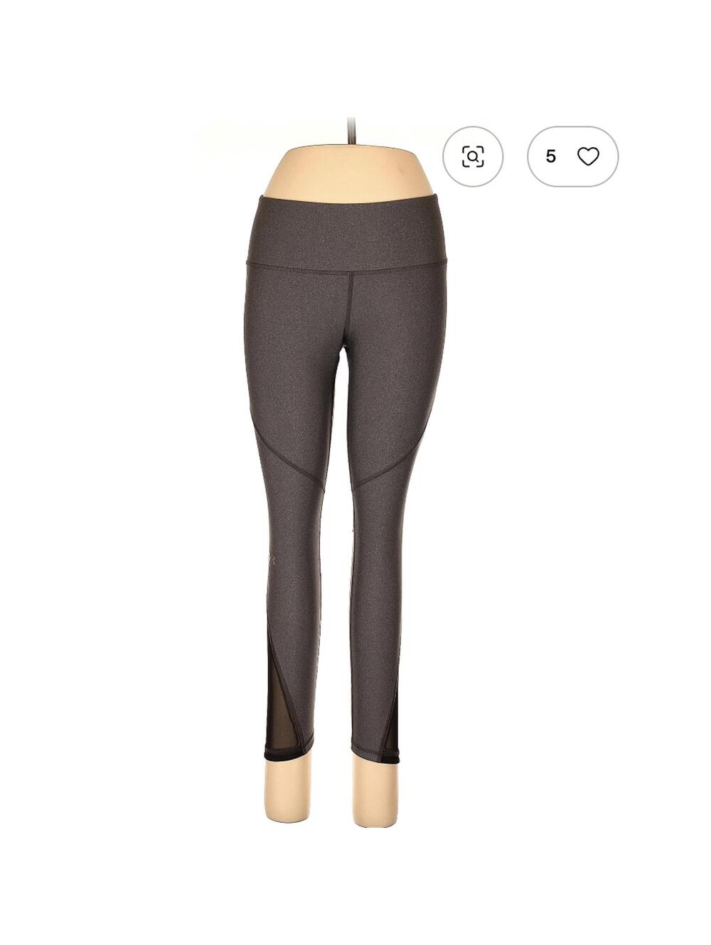 Under Armour Gray Active Pants Size M Leggings